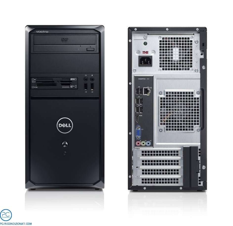 DELL VOSTRO 260 MT - I5 2400 - 4GB DDR3 - 500GB SATA HDD - WINDOWS 10 PRO 64 BIT - REFURBISHED CO...