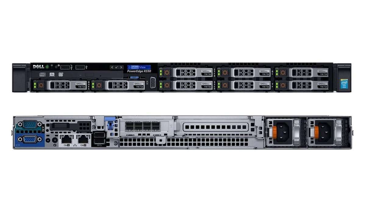Dell PowerEdge R330 4 LFF Firewall Server; 1 x Quad Core; 16GB PC4; Perc H330; No Hard Drives; No...