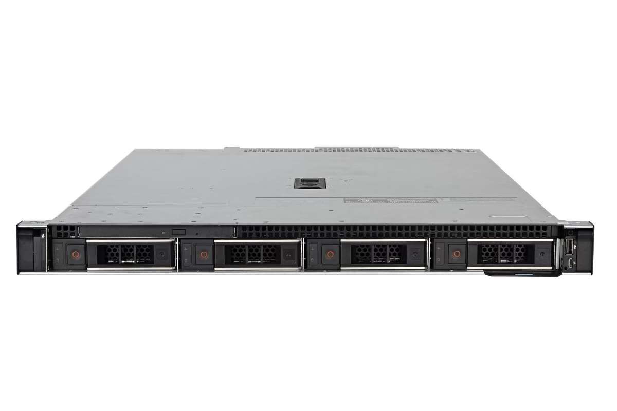 Dell PowerEdge R340 Home Server 1U Half Length Rackmount 4 Bay LFF - Xeon E-2186G - 16GB DDR4 - 2...