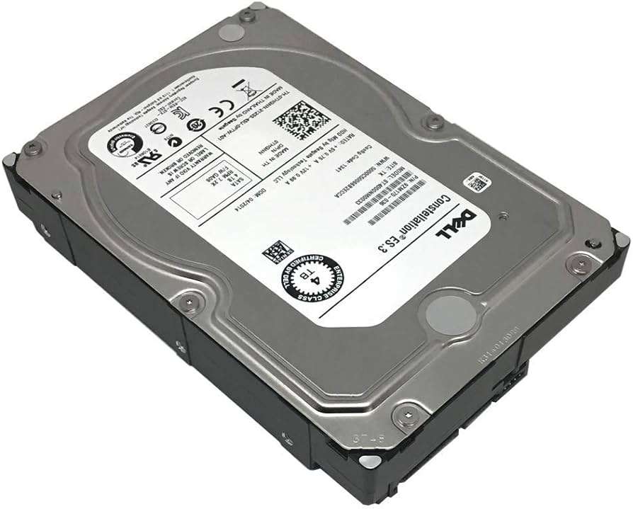 DELL CONSTELLATION ST4000NM0033 - 4TB SATA HARD DRIVE - 3.5" - 7.2K - PRE-OWNED