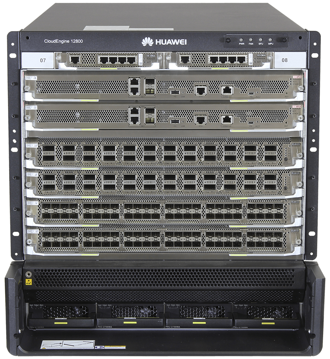 Huawei CE12804 CloudEngine 12800 Switch With 2 x CE-L24LQ-EC1  Used