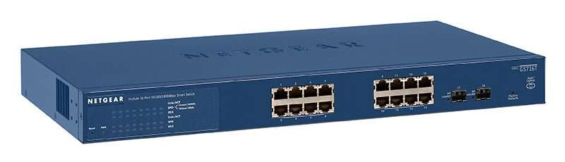 Netgear GS716T 16 Port Gigabit Smart Switch  Used