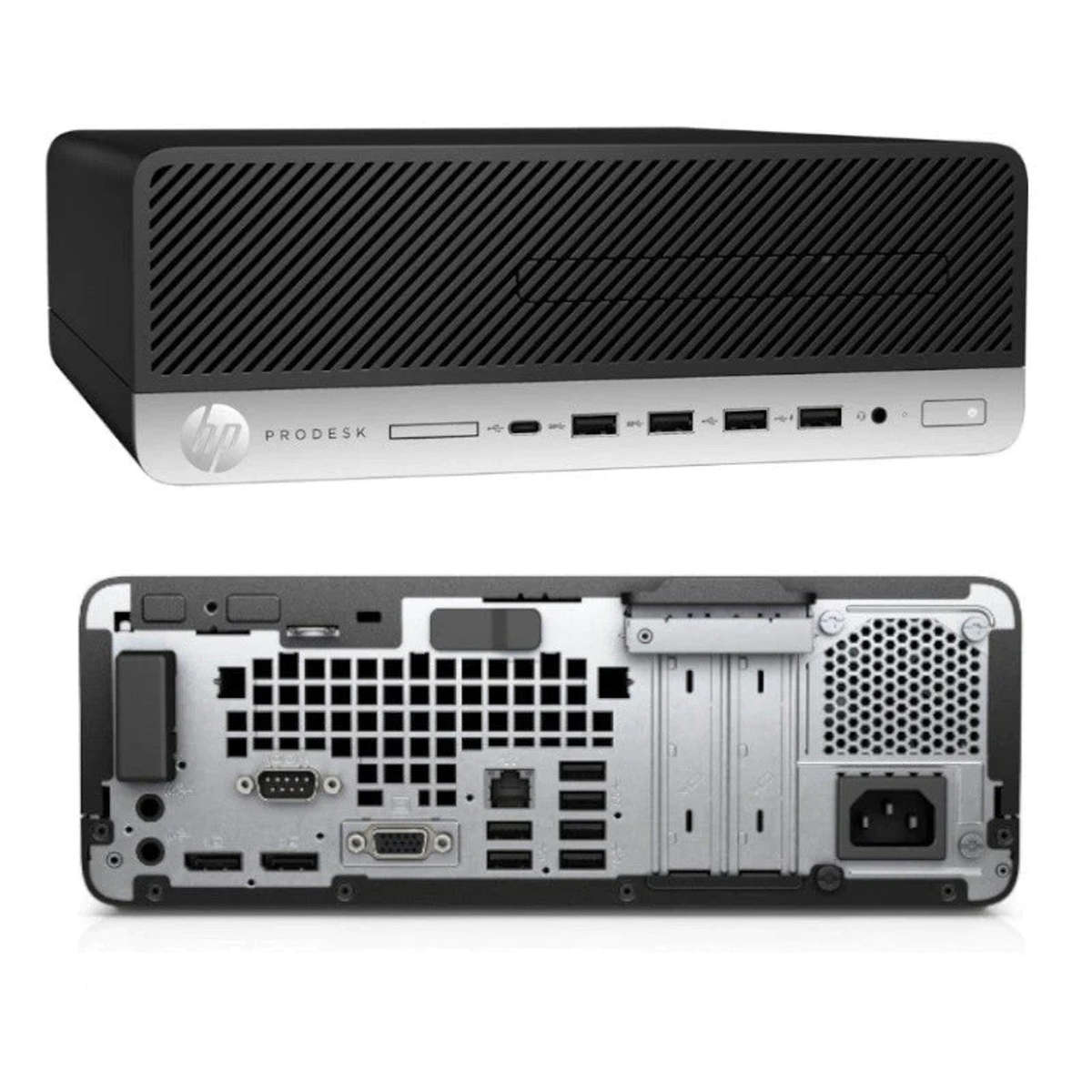 HP PRODESK 600 G3 SFF - I5 7500 - 8GB DDR4 - 256GB NVME SSD - WINDOWS 10 PRO 64 BIT - REFURBISHED...