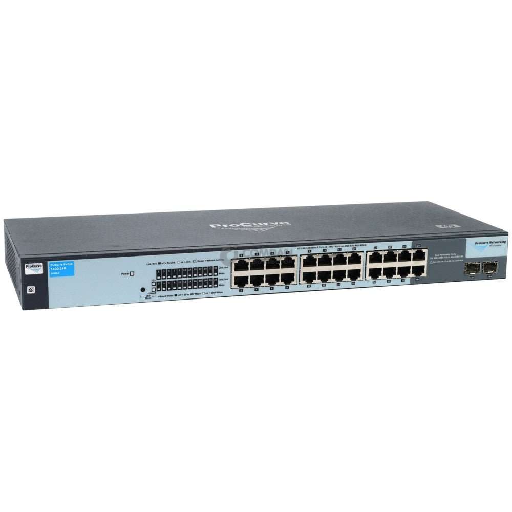 HP J9078A 24 Port Gigabit Unmanaged Ethernet Switch  Used