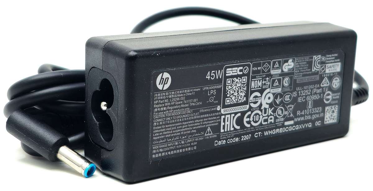 HP HSTNN-LA35 45W 19.5V 2.31A AC Power Adapter for Laptop 