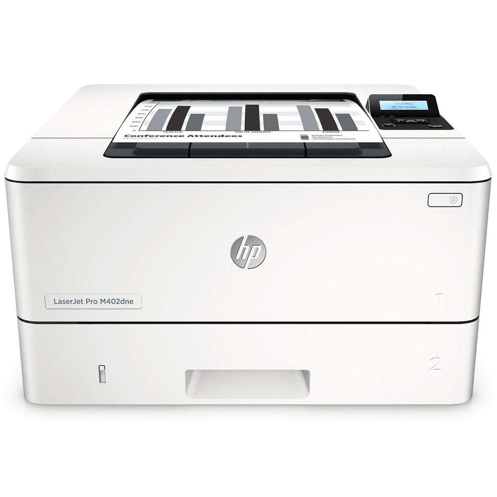 HP LaserJet Pro M402DNE Mono Office Desk Printer-Refurbished- Toner included-Duplex Printing!