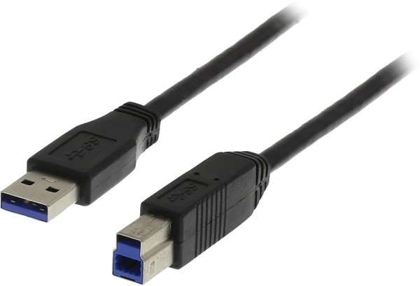 USB A 3.0 Male To USB B 3.0 Male 1.5 Meter Cable - Refurb