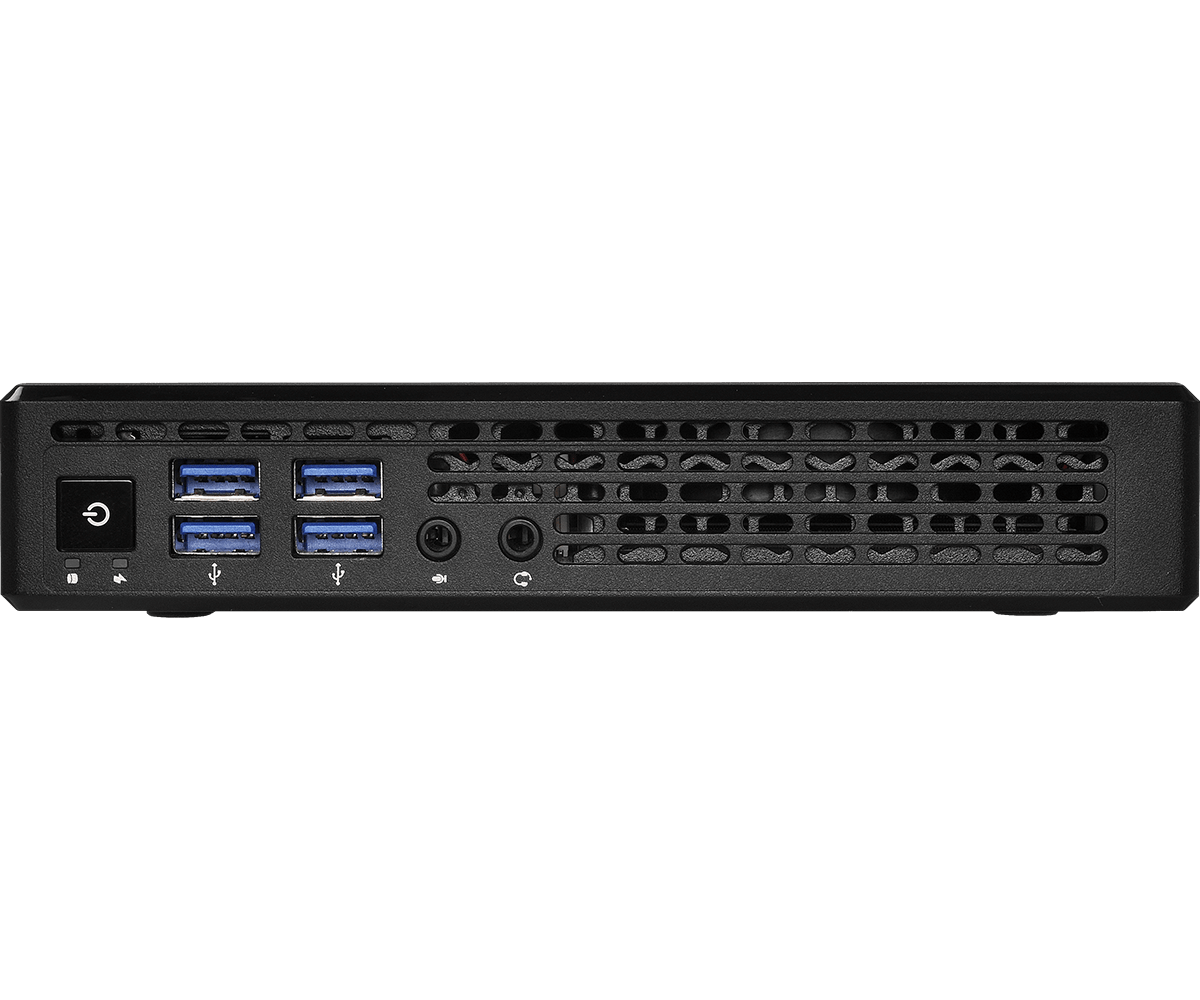 MECER TINY JPT/H110 - CELERON G4560 - 4GB DDR4 - 500GB SATA HDD - WINDOWS 10 PRO 64 BIT - REFURBI...