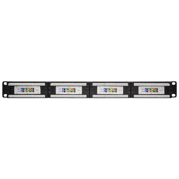 Linkbasic 24 Port Cat5e Rack Mount Patch Panel  Refurb