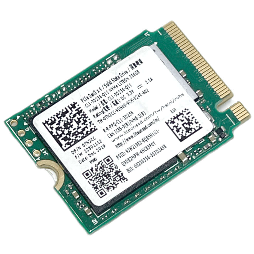 LiteOn CL1-3D256-Q11 M.2 2230 256GB PCIe Gen3x4 NVMe Solid State Drive  Used