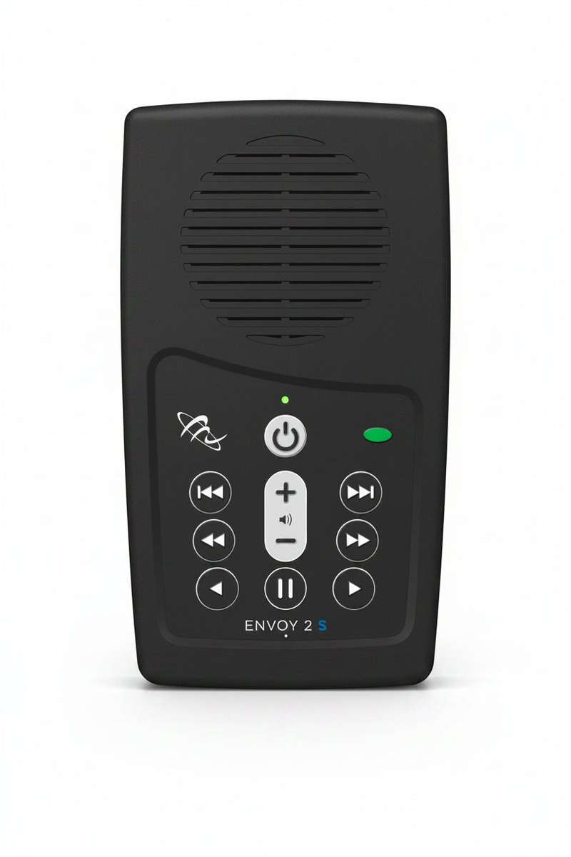 MegaVoice Envoy 2 S Solar Audio Bible Dual-Language Player 