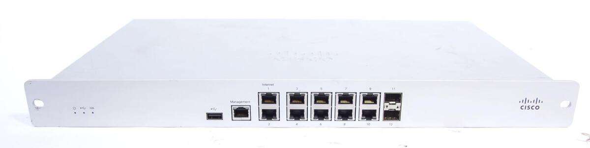 Cisco Meraki MX84-HW 8 RJ45 2 SFP Cloud-Managed Security Appliance  Refurb
