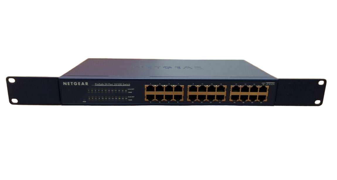Netgear JFS524 ProSafe 24 Port 10/100 Unmanaged Switch  Used