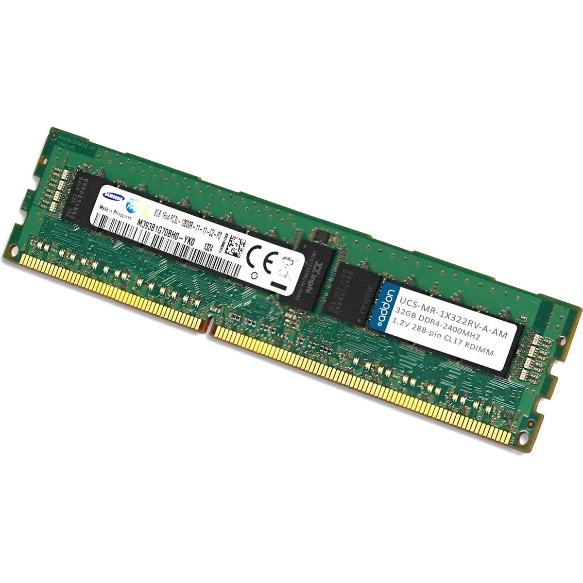 Samsung 4GB 1Rx4 PC3-12800R-11-11-C2-P2 DDR3 RAM - Refurb