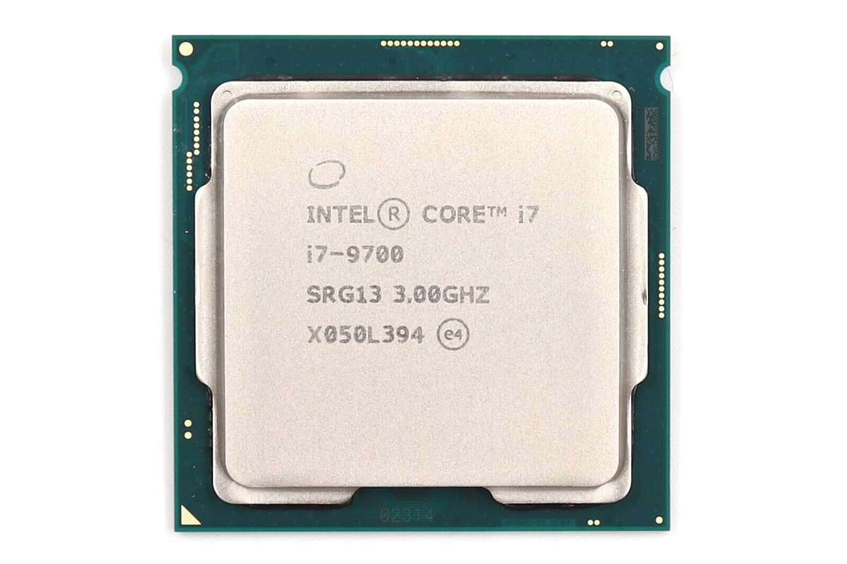 Intel Core i7 9700 ESD Sealed 9th Gen 8 Core 4.70Ghz 12MB Cache - Demo