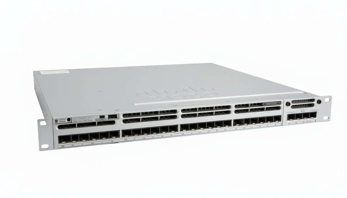 Cisco WS-C3850-24S-S 24 SFP Port Layer 3 Managed Fibre Switch  Used