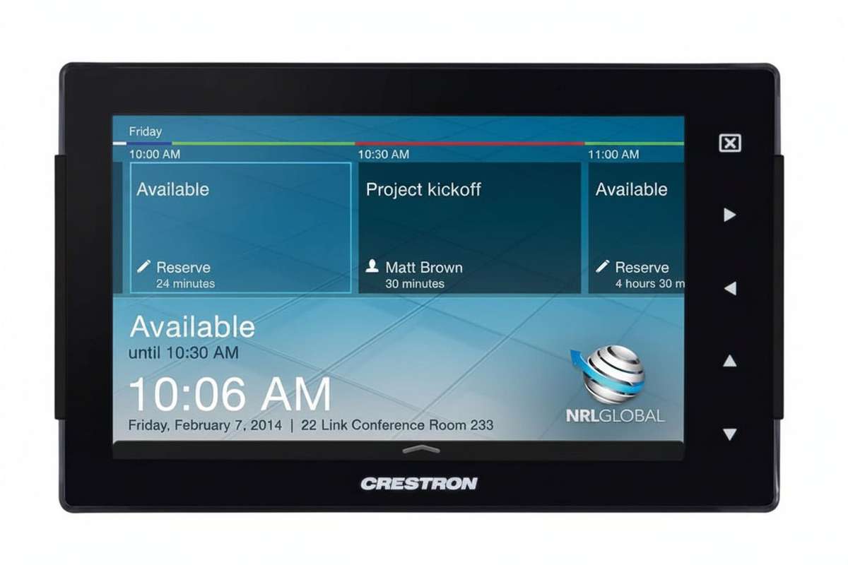 Crestron TSS-752-B-S 7 Inch Corporate Touch Screen Panel  Refurb