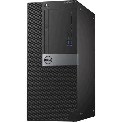 DELL OPTIPLEX 3040 MT - I3 6100 - 4GB DDR3 - 500GB SATA HDD - WINDOWS 10 PRO 64 BIT - REFURBISHED...