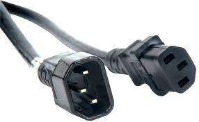 IEC Male To Female Power Cord (Kettle) C13 To C14 - Refurb