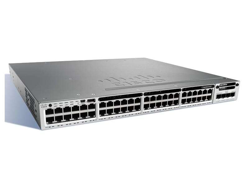 Cisco Catalyst Ws-C3850-48P-S - Layer 3 - 48 * 10/100/1000 Ethernet Poe+ Ports - Ip Base - Manage...