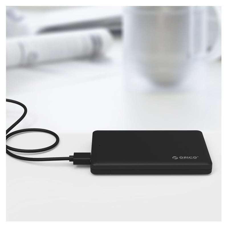 ORICO 2.5" USB3.0 External HDD Enclosure - Black