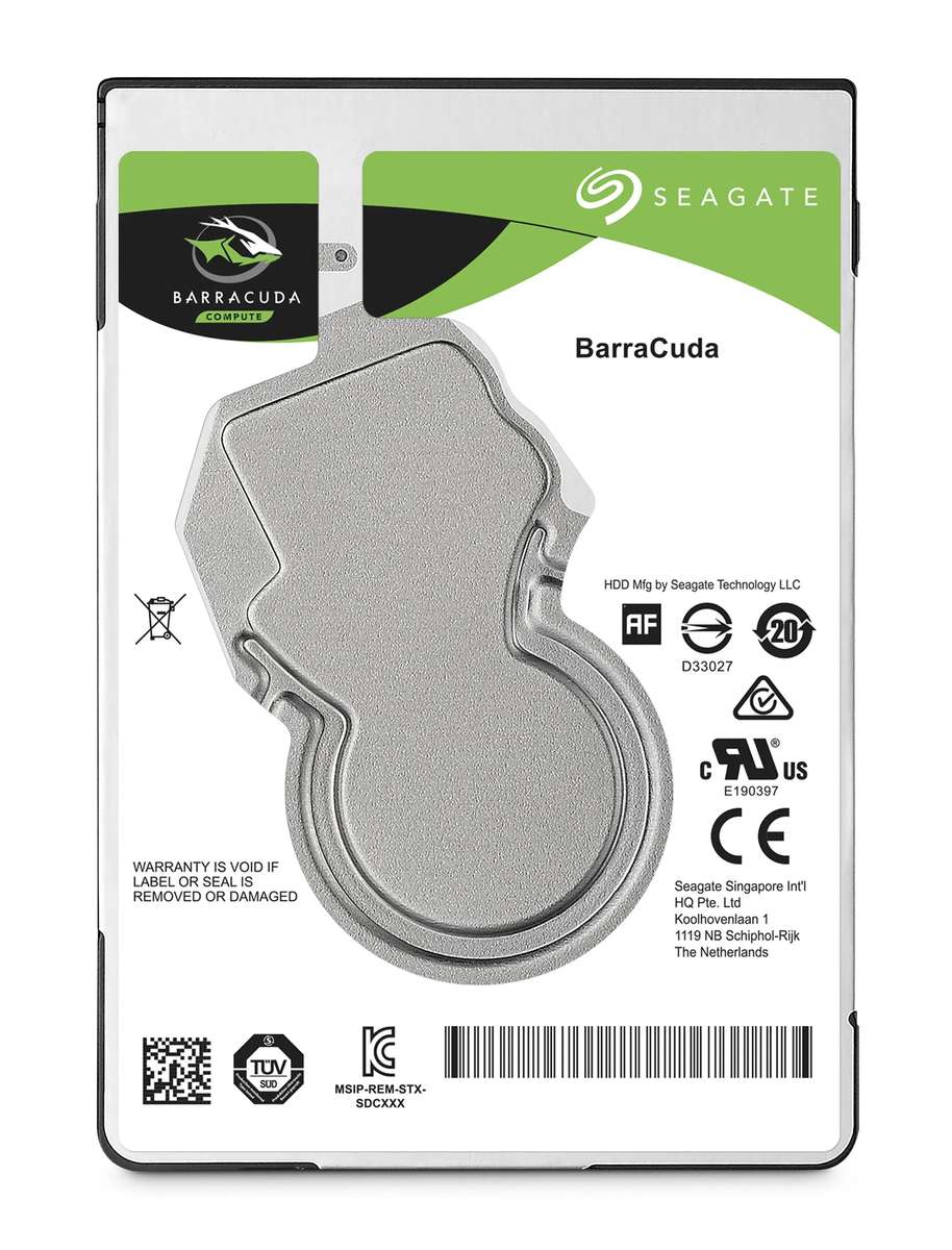 Seagate Barracuda 5TB; 2.5'' Notebook drive; SATA 6GB/s; RPM 5400; 128MB Cache 15mm