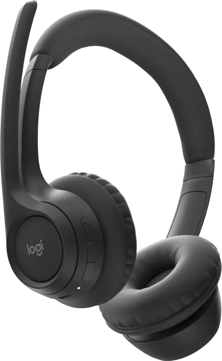 981-001407- Logitech Zone 300 Headset. BT - Midnight black