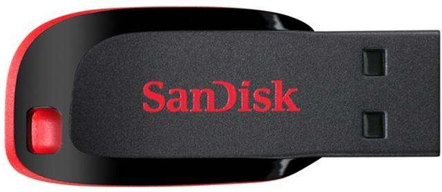 Sandisk Cruzer Blade 128GB USB-A Flash Drive