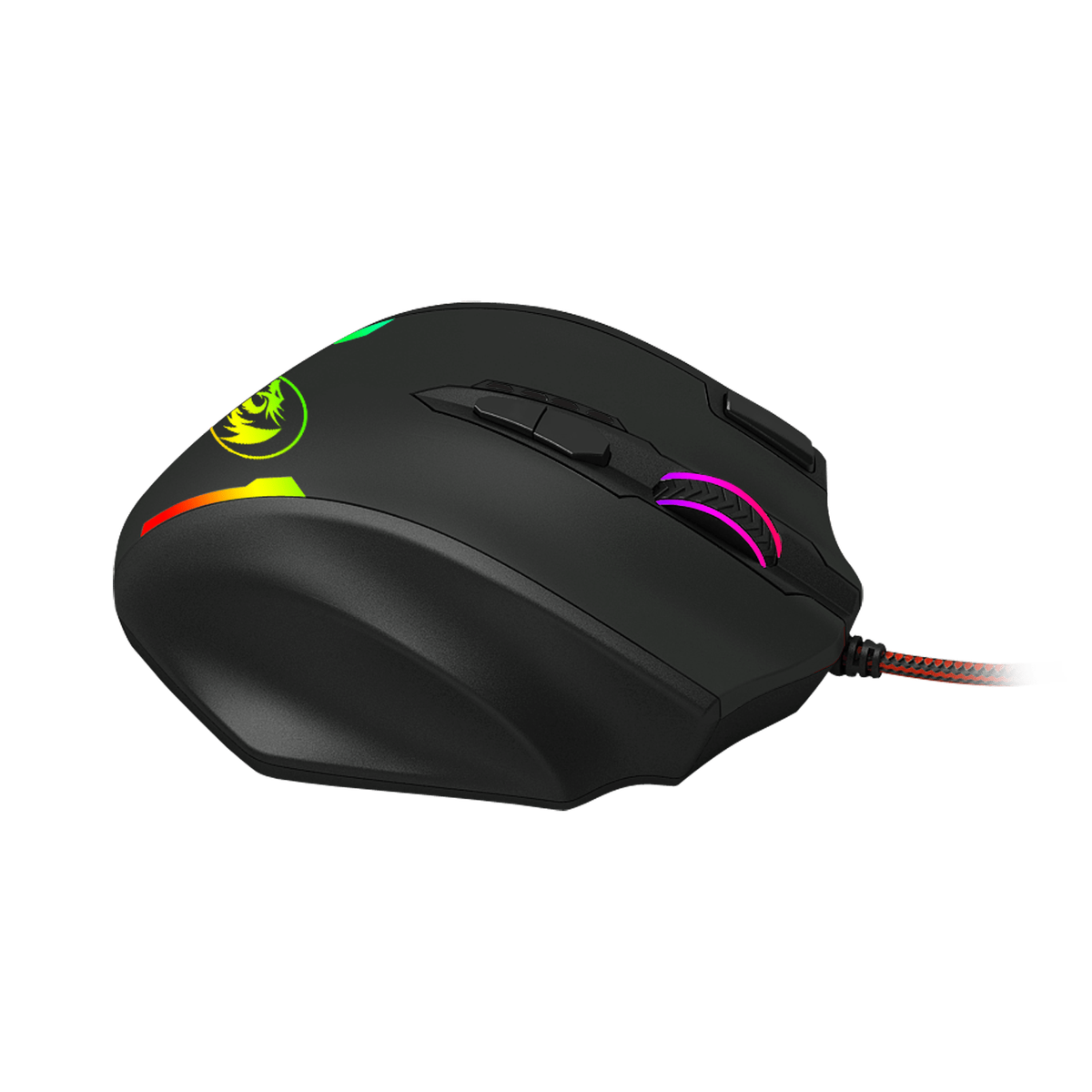 REDRAGON IMPACT 12400DPI MMO Gaming Mouse - Black