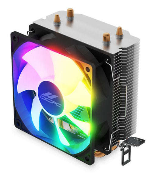 Ocpc Ice-90 RGB CPU Air Cooler 90MM Black - OCCICE90RBK