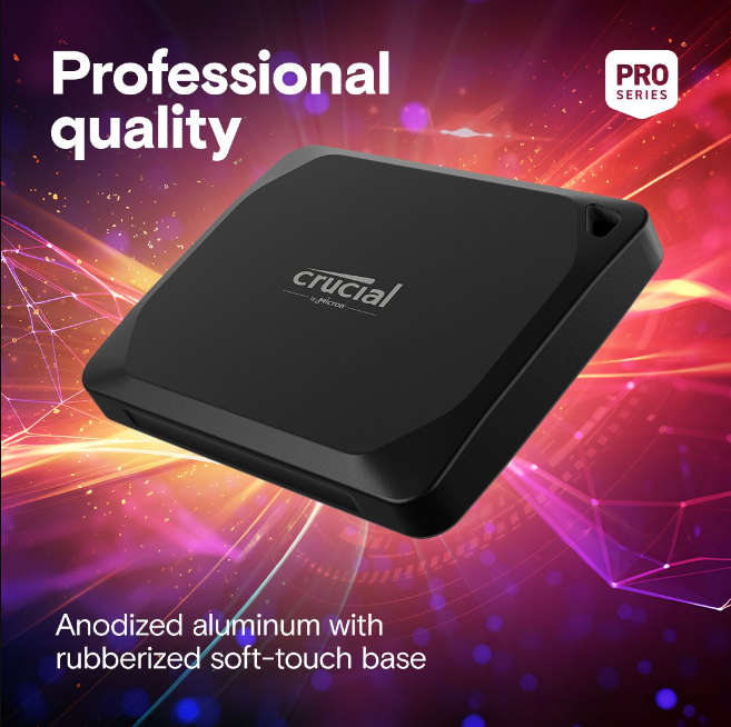 Crucial X10 1TB Type-C Portable SSD