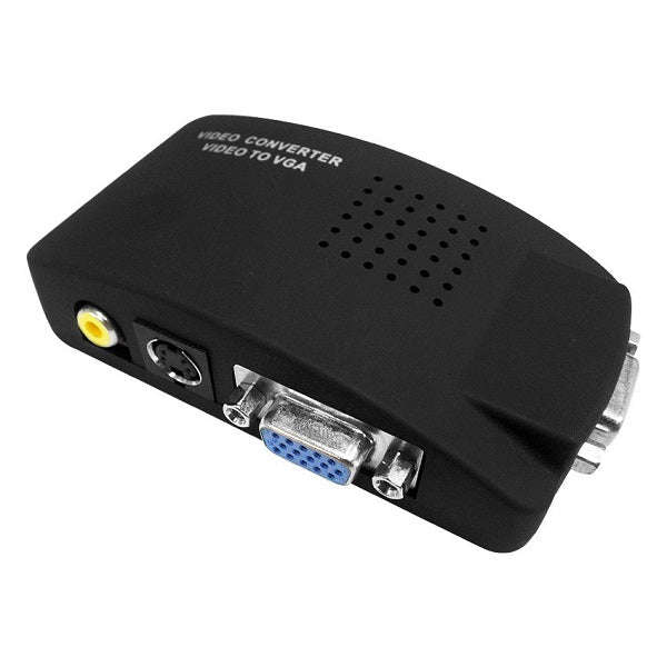 Microworld AV to VGA Converter with RCA Composite and S-Video Input