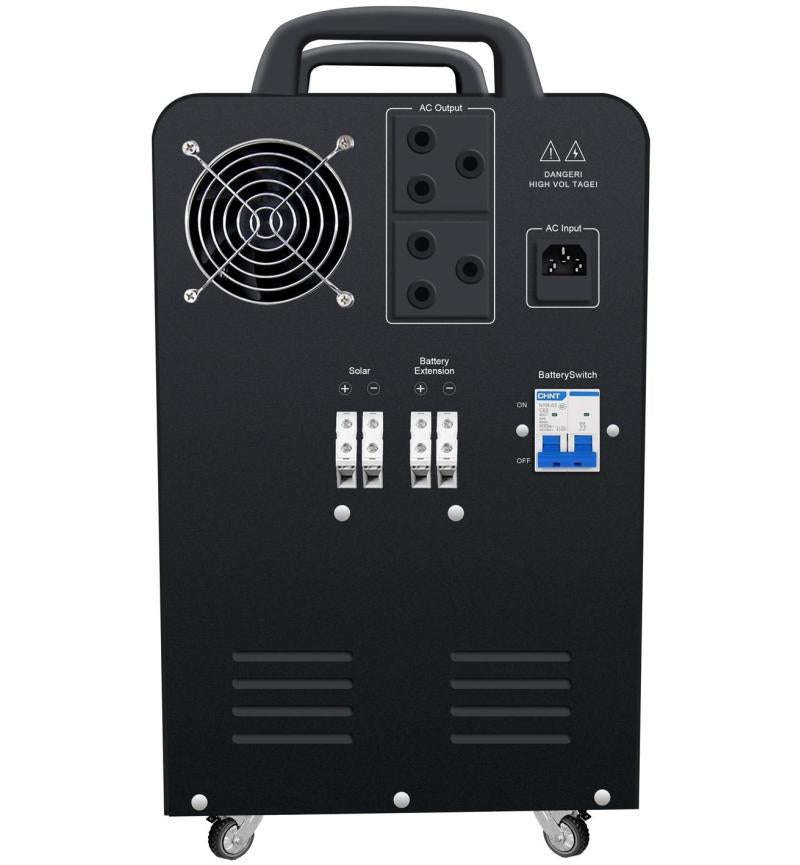 1000W INVERTER WITH 12V100AH BAT
