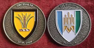 Commemorative Challenge Coin - Sector 10 - 101 Battalion