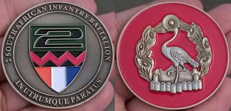 Commemorative Challenge Coin - 2 SA Infantry Battalion
