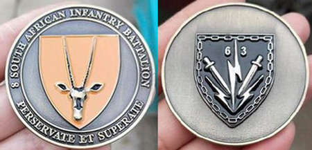 Commemorative Challenge Coin - 8 SA Infantry Battalion