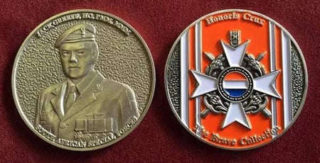 "The Brave Collection" Challenge Coin - Jack Greeff HC PMD MMM