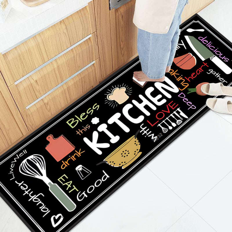 Non - Slip Mellow Kitichen Mat 40*120cm
