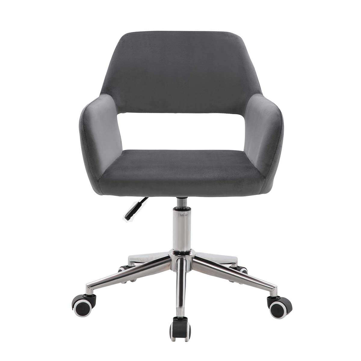 Aurelia Executive Office Leather Chair - Grey - Finery