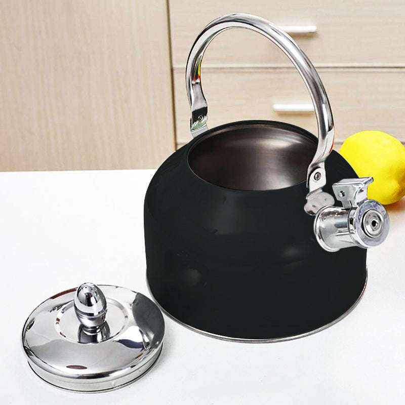 Fine Living Stove Top Kettle 2.7L - Black