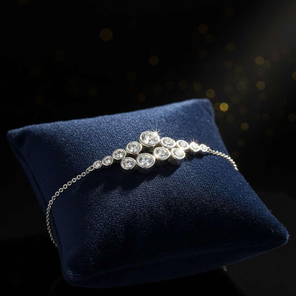 Waterfall Bracelet embellished with Crystals from Swarovski