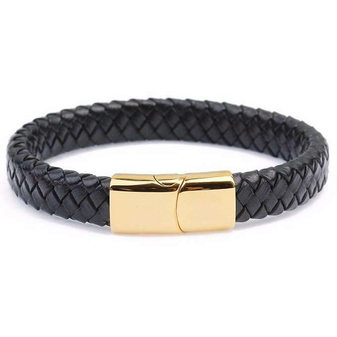 Leather Braided Bracelet