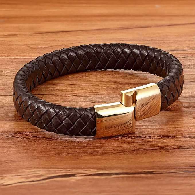 Leather Braided Bracelet