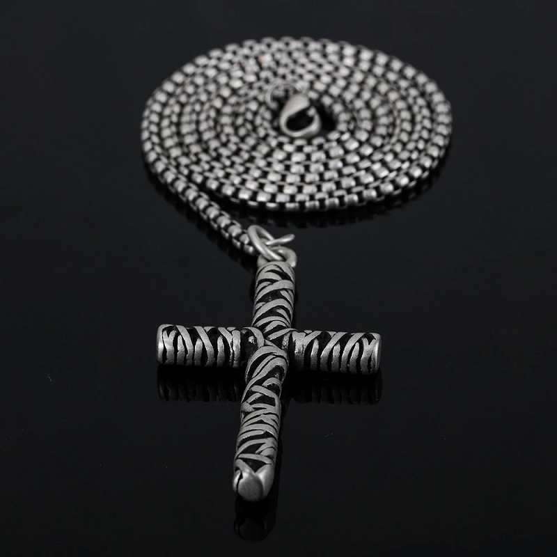 Trendy Entwined Cross Necklace