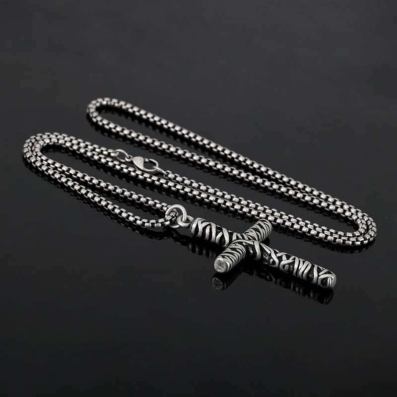 Trendy Entwined Cross Necklace