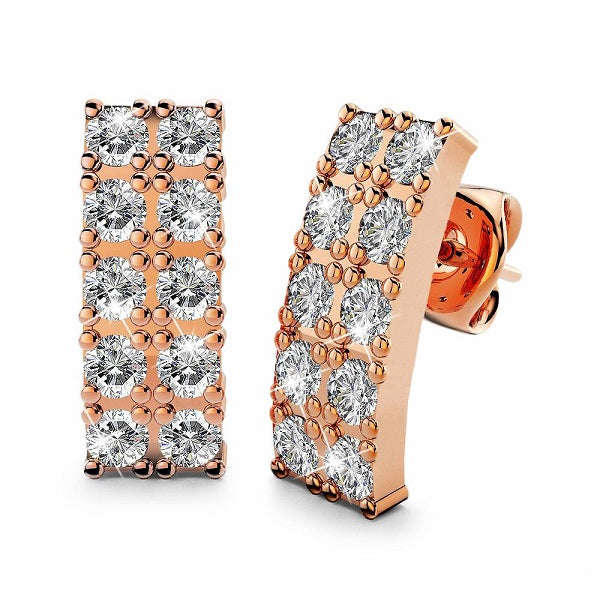 Glow Earrings - Rose Gold