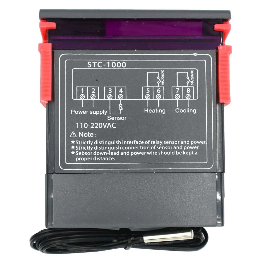 STC-1000 Digital Temperature Controller (220V AC, 2000W)