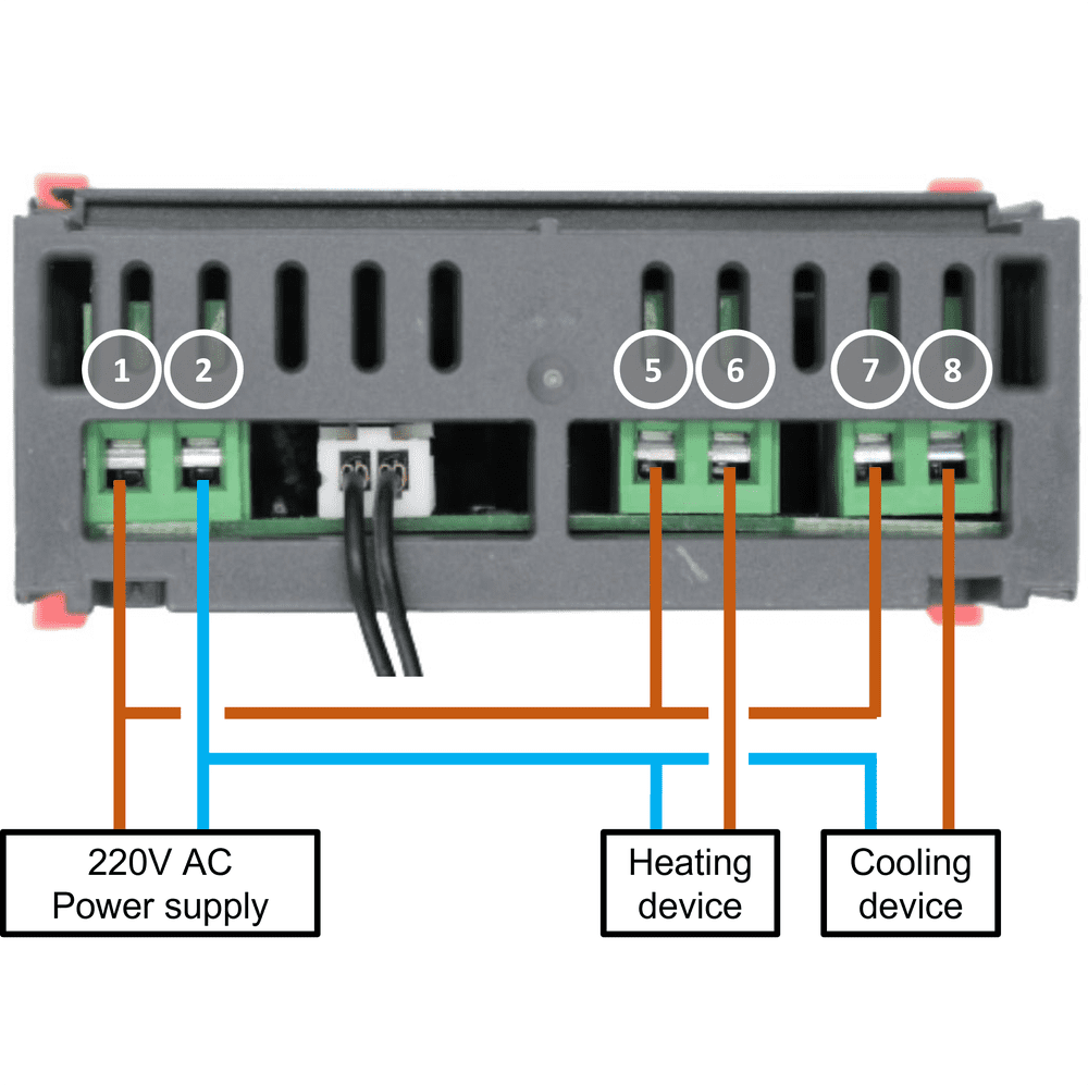 STC-1000 Digital Temperature Controller (220V AC, 2000W)