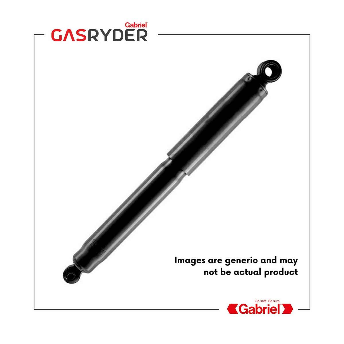 GABRIEL Rear Shock Absorber VW Caddy 1.6i 1.9 TDI 2.0 SDI 2.0 TDI 2004-2016 62010