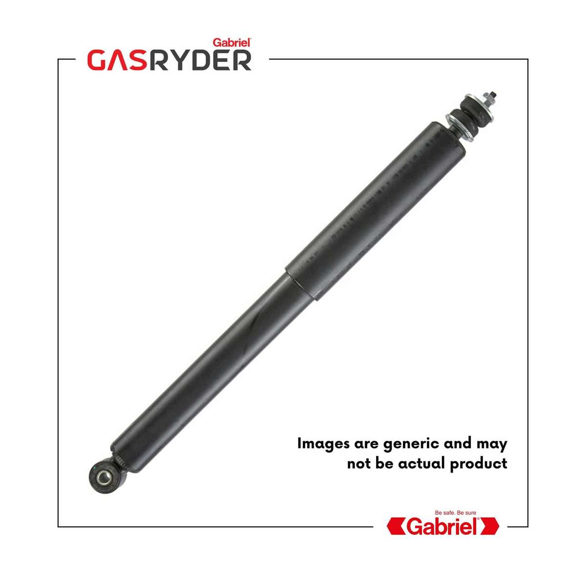GABRIEL Rear Shock Absorber For Nissan Almera Micra 2011- 62091
